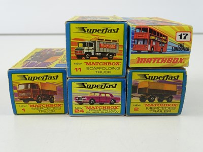 Lot 7 - A group of MATCHBOX Superfast series diecast...