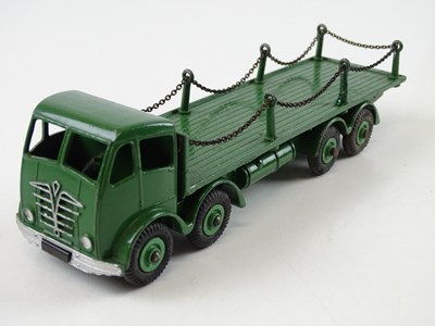 Lot 78 - A DINKY Toys 505 Foden Flat Truck with Chains -...