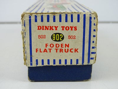 Lot 79 - A DINKY 902 Foden Flat Truck, 2nd style cab in...