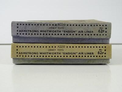 Lot 8 - A pair of DINKY Toys pre-war 62p Armstrong...