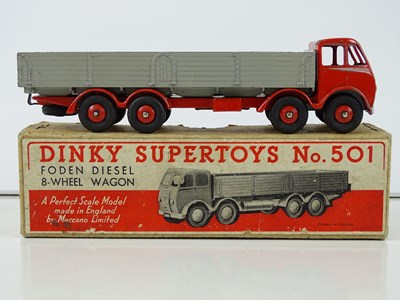 Lot 80 - A DINKY 501 Foden 8-wheel Wagon, 1st style cab...