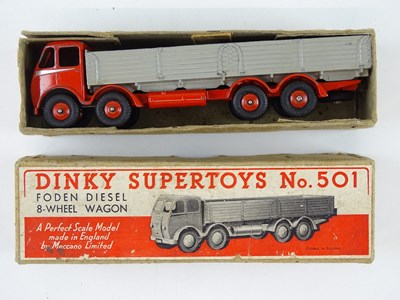 Lot 80 - A DINKY 501 Foden 8-wheel Wagon, 1st style cab...
