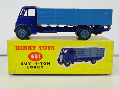 Lot 81 - A DINKY 431 Guy 4-Ton Lorry, 2nd style cab, in...
