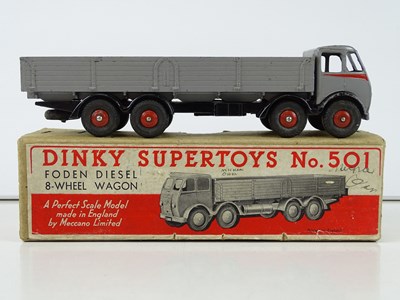 Lot 85 - A DINKY 501 Foden 8-wheel Wagon, 1st style cab...