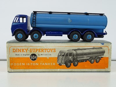 Lot 86 - A DINKY Supertoys No 504 Foden 14-Ton Tanker,...