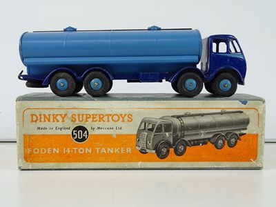 Lot 86 - A DINKY Supertoys No 504 Foden 14-Ton Tanker,...