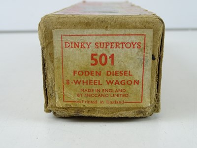 Lot 87 - A DINKY 501 Foden 8-wheel Wagon, 1st style cab...
