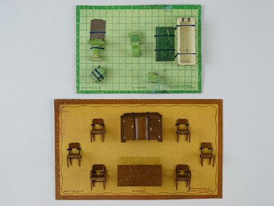 Lot 94 - A pair of DINKY pre-war 'Dolly Varden' diecast...