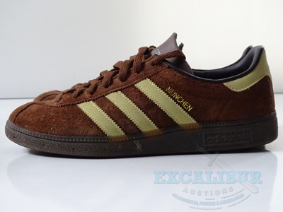 adidas munchen trainers brown