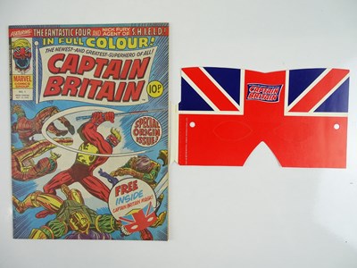 Lot 286 - CAPTAIN BRITAIN #1 - (1976 - BRITISH MARVEL) -...