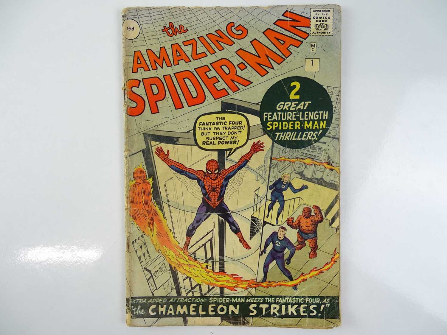 Lot 292 - AMAZING SPIDER-MAN #1 - (1963 - MARVEL - UK...