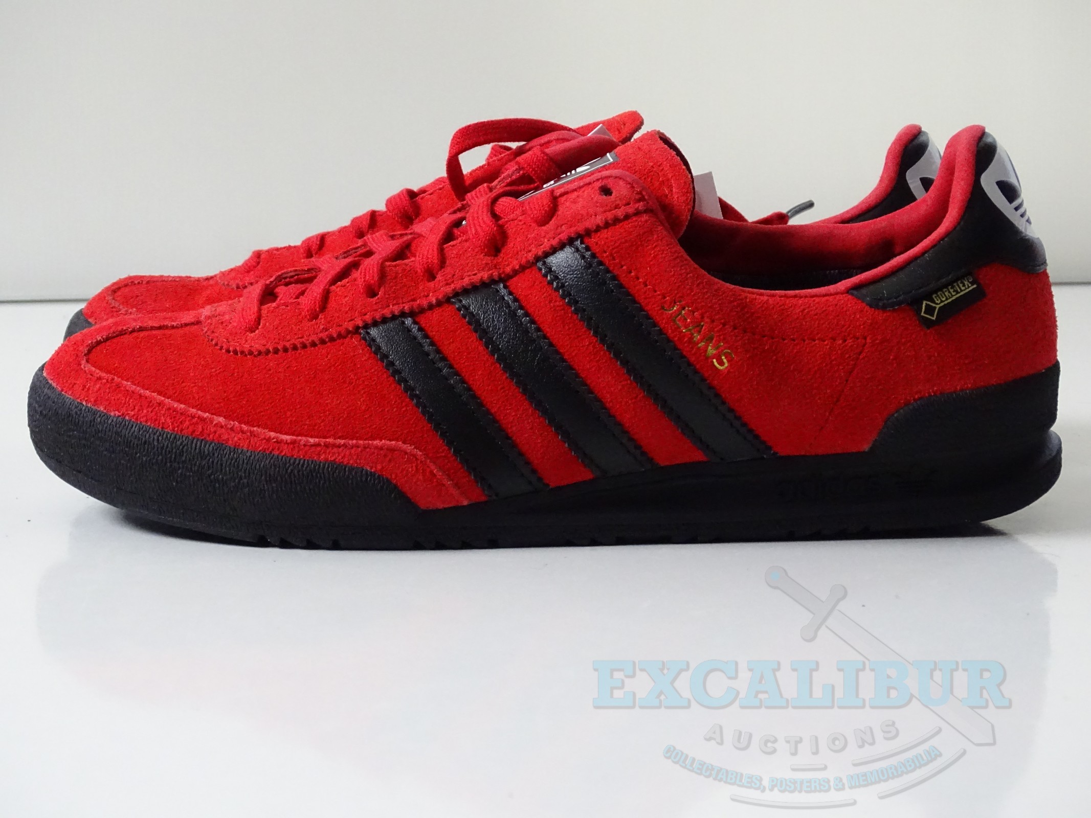 adidas jeans gtx trainers red