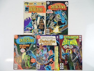 Lot 296 - DETECTIVE COMICS: BATMAN #458, 467, 478, 500,...