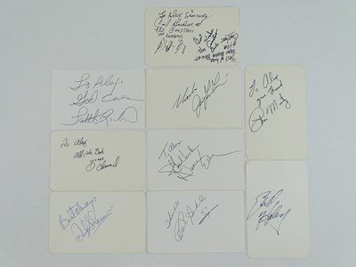 Lot 237 - ROCK AROUND THE CLOCK: A mixed group of signed...