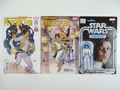 Lot 322 - STAR WARS: PRINCESS LEIA ORGANA #1 & 2 - (3 in...