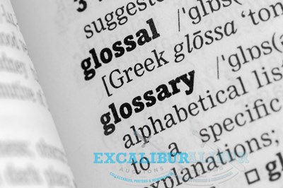 Lot 1 - Glossary