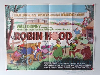 Lot 128 - WALT DISNEY: ROBIN HOOD (1973) - 4 x first...