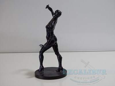 Lot 142 - CATWOMAN - A unique handmade resin and wood...
