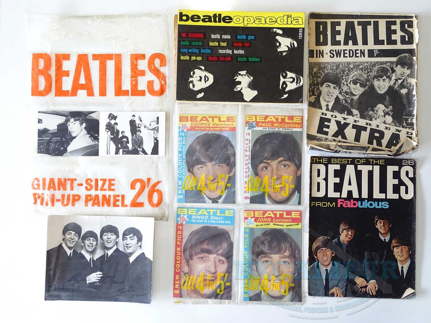 Lot 177 - THE BEATLES - A group of Beatles memorabilia...