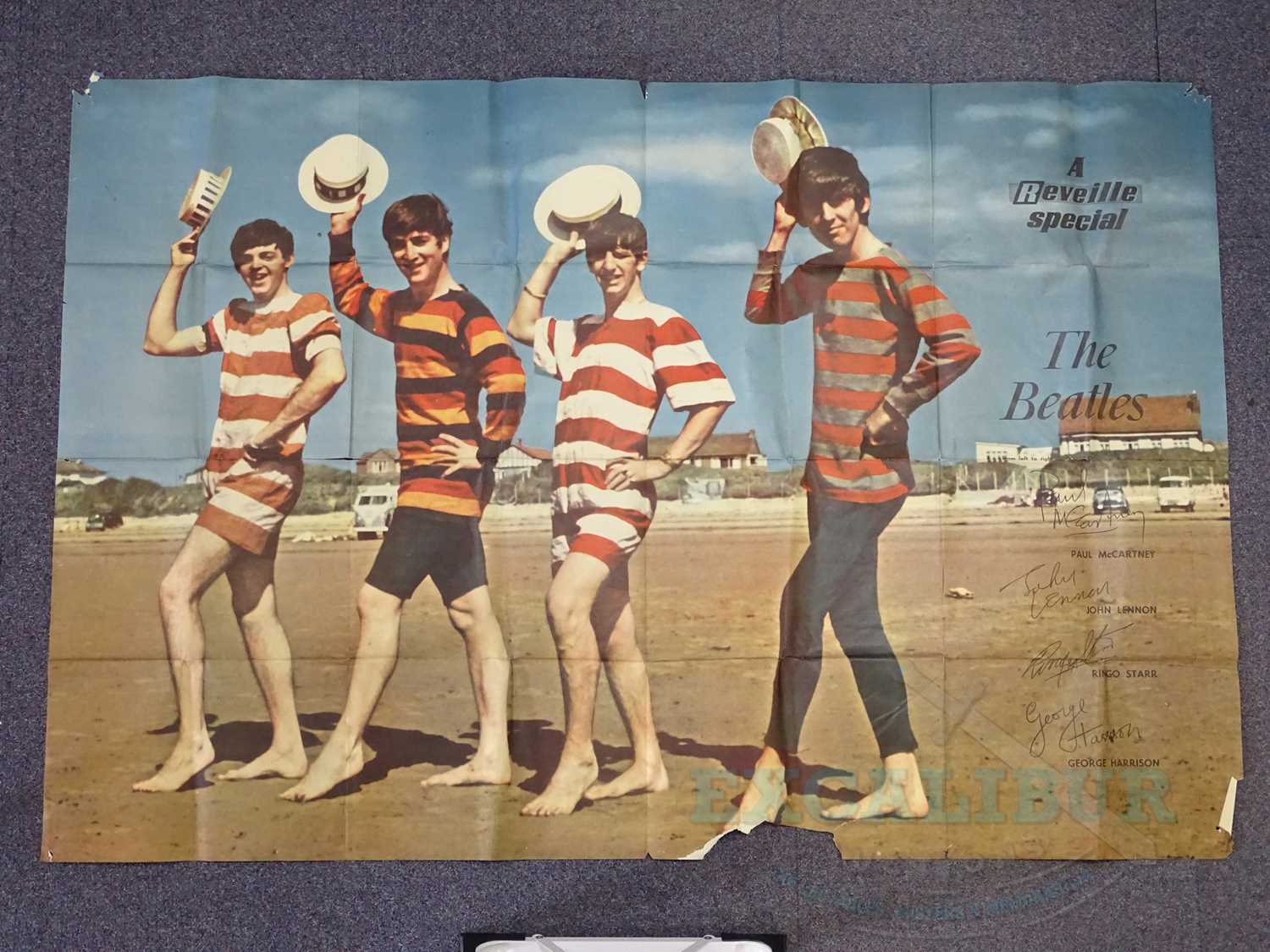 Lot 178 - THE BEATLES - A poster for 'A Reveille Special'...