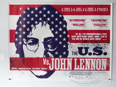 Lot 179 - THE US VS JOHN LENNON (2006) - A UK quad film...
