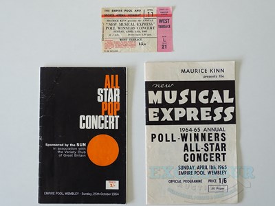 Lot 180 - A pair of concert programmes - one New Music...