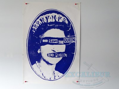 Lot 185 - SEX PISTOLS : GOD SAVE THE QUEEN (1977) - A...