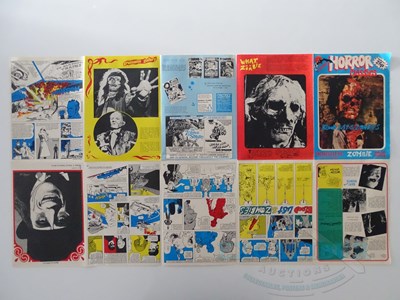 Lot 20 - A collection of 7 fold out horror/magazine...