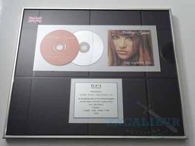 Lot 208 - BRITNEY SPEARS - A BPI Multi-Platinum...