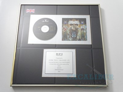 Lot 224 - MICHAEL JACKSON - A BPI Multi-Platinum...