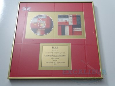 Lot 232 - STONE ROSES - A BPI Gold Certified Sales Award...
