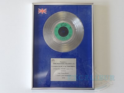 Lot 233 - THE BOOMTOWN RATS - A BPI Silver Certified...
