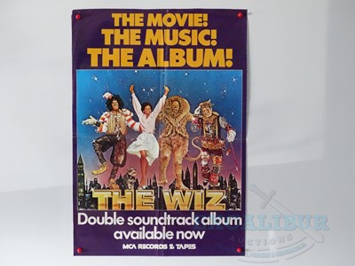 Lot 266 - THE WIZ (1978) -A small soundtrack promotional...