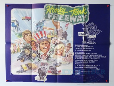 Lot 274 - HONKY TONK FREEWAY (1981) - A UK quad film...