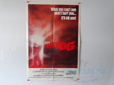 Lot 28 - THE FOG (1980) - A US one sheet movie poster -...