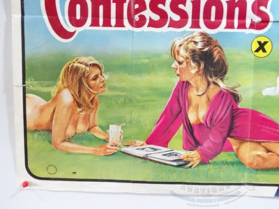Lot 295 - VIRGIN CONFESSIONS (1977) - A UK quad film...