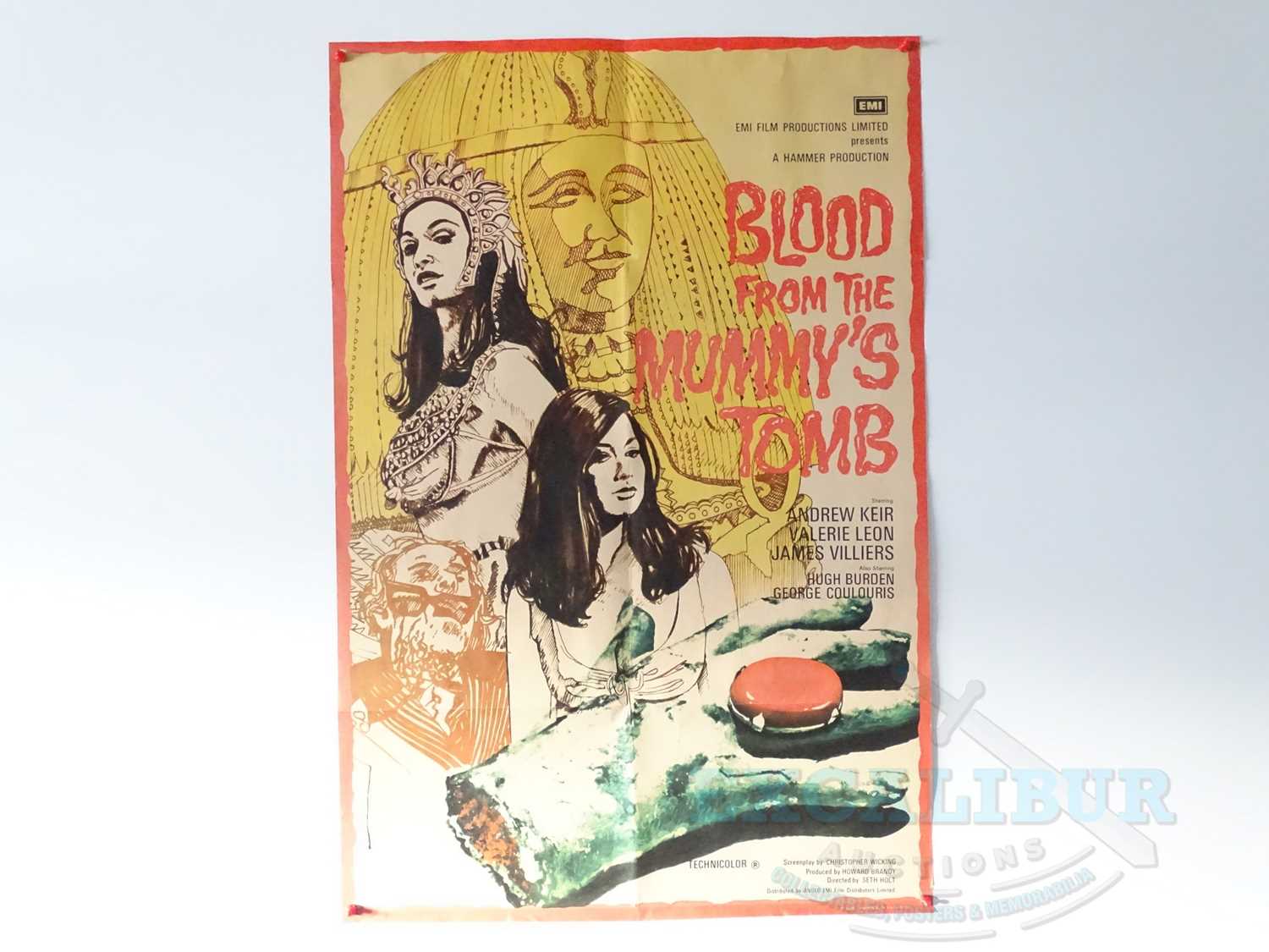 Lot 3 - BLOOD FROM THE MUMMY'S TOMB (1971) - A one...