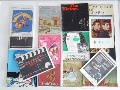 Lot 322 - A large group of film brochures to include...