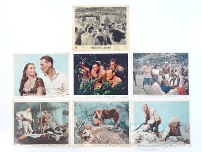 Lot 326 - A mixed group of ERROL FLYNN film lobby cards...