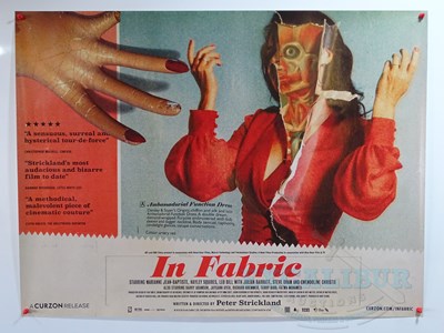 Lot 332 - IN FABRIC (2018) - A UK quad film poster for...