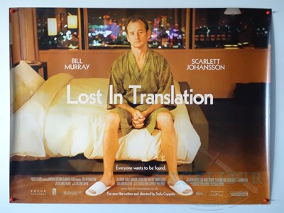 Lot 334 - LOST IN TRANSLATION (2003) - A UK quad film...