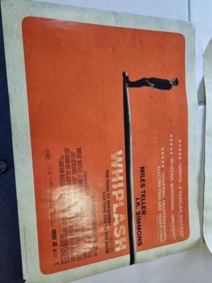 Lot 345 - WHIPLASH (2014) - A pair of UK quad film...