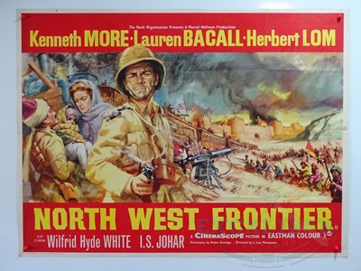 Lot 353 - NORTH WEST FRONTIER (1959) - A UK quad film...