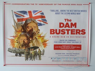 Lot 354 - THE DAM BUSTERS (2018 release) - UK quad film...