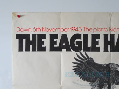 Lot 356 - THE EAGLE HAS LANDED (1977) - A UK quad film...