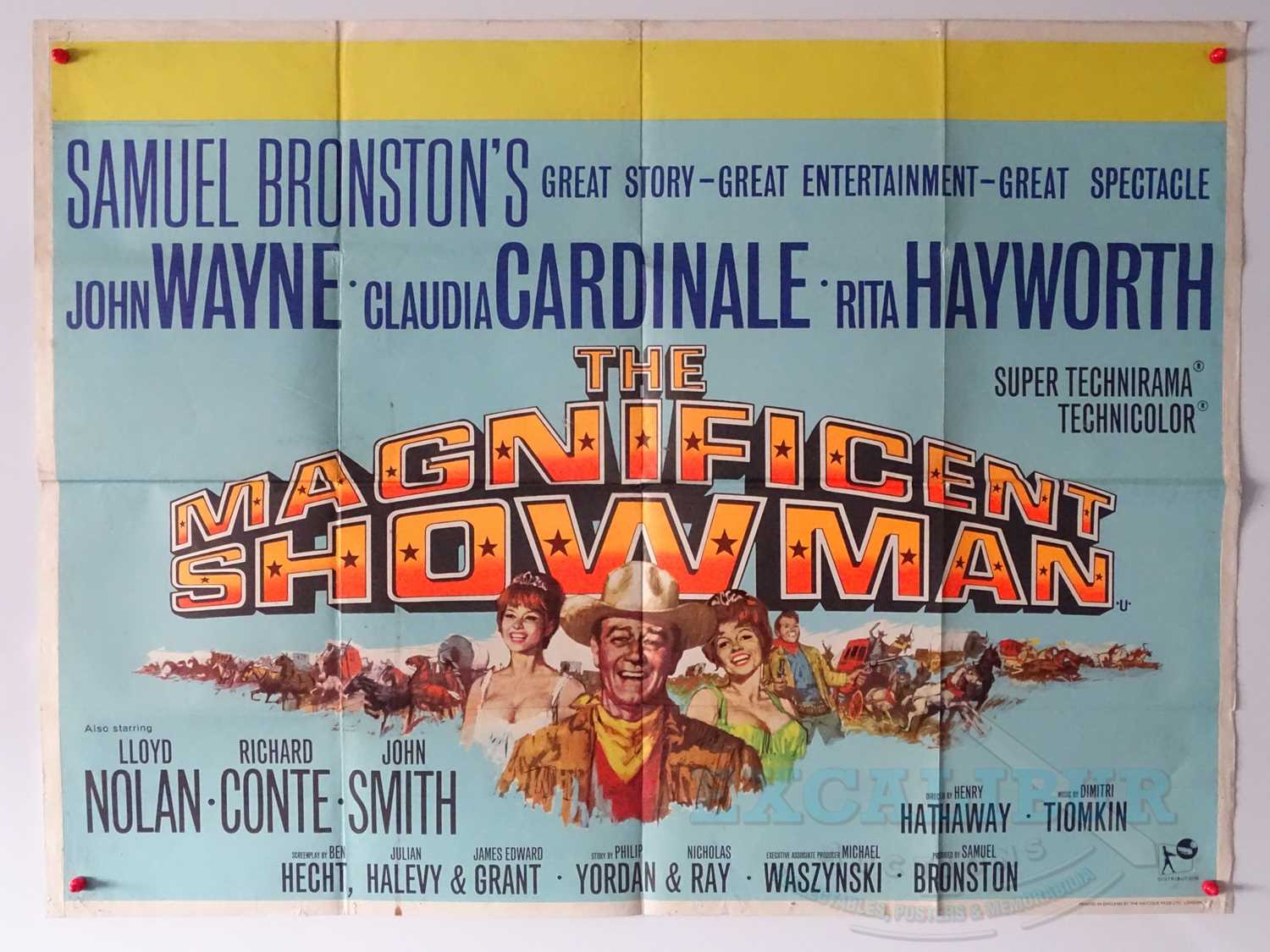 Lot 362 - A group of three 1960s UK quad film posters...