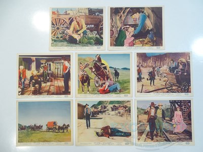 Lot 364 - MAN OF THE WEST (1958) - A full set of 8 front...