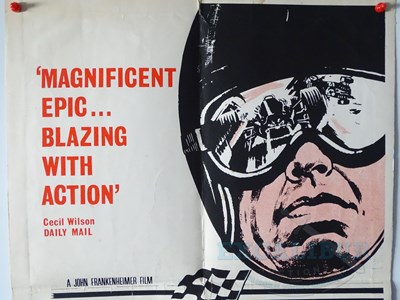 Lot 368 - GRAND PRIX (1966) - A double crown film poster...