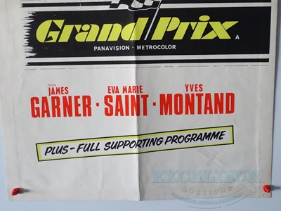 Lot 368 - GRAND PRIX (1966) - A double crown film poster...