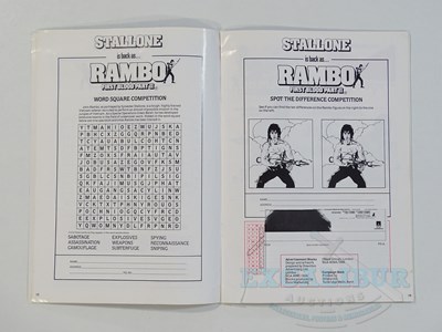 Lot 406 - RAMBO : THE FIRST BLOOD PART II (1985) - A...